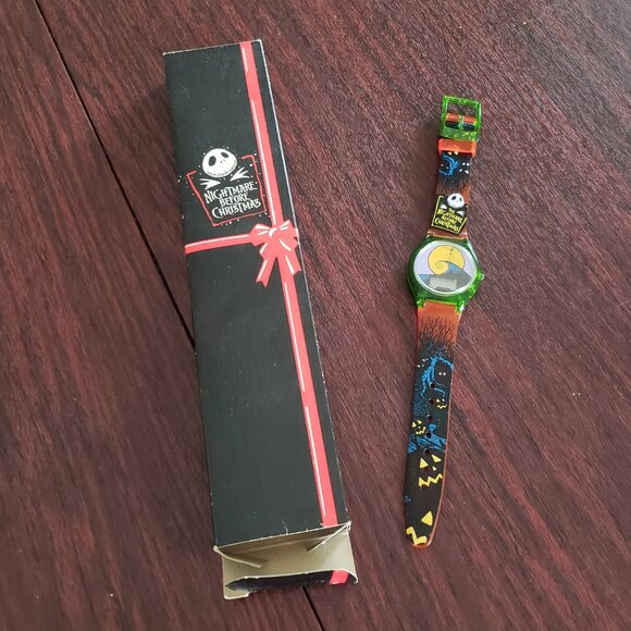 Touchstone Pictures Accessories - Nightmare Before Christmas Tim Burton Burger King watch 1993